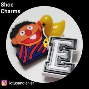 Shoe Charms "My 70's childhood"  Set of 3